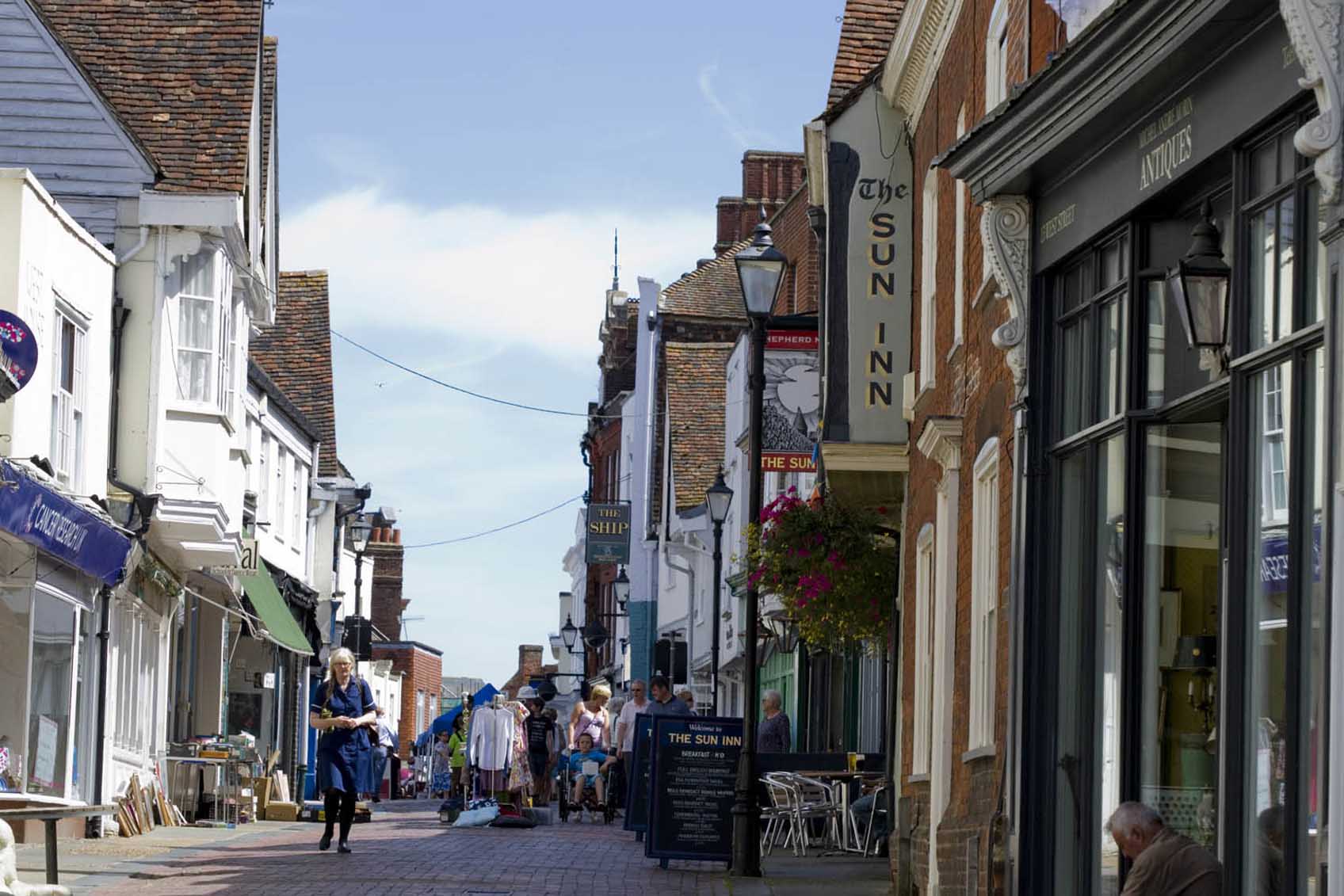 Street in Faversham