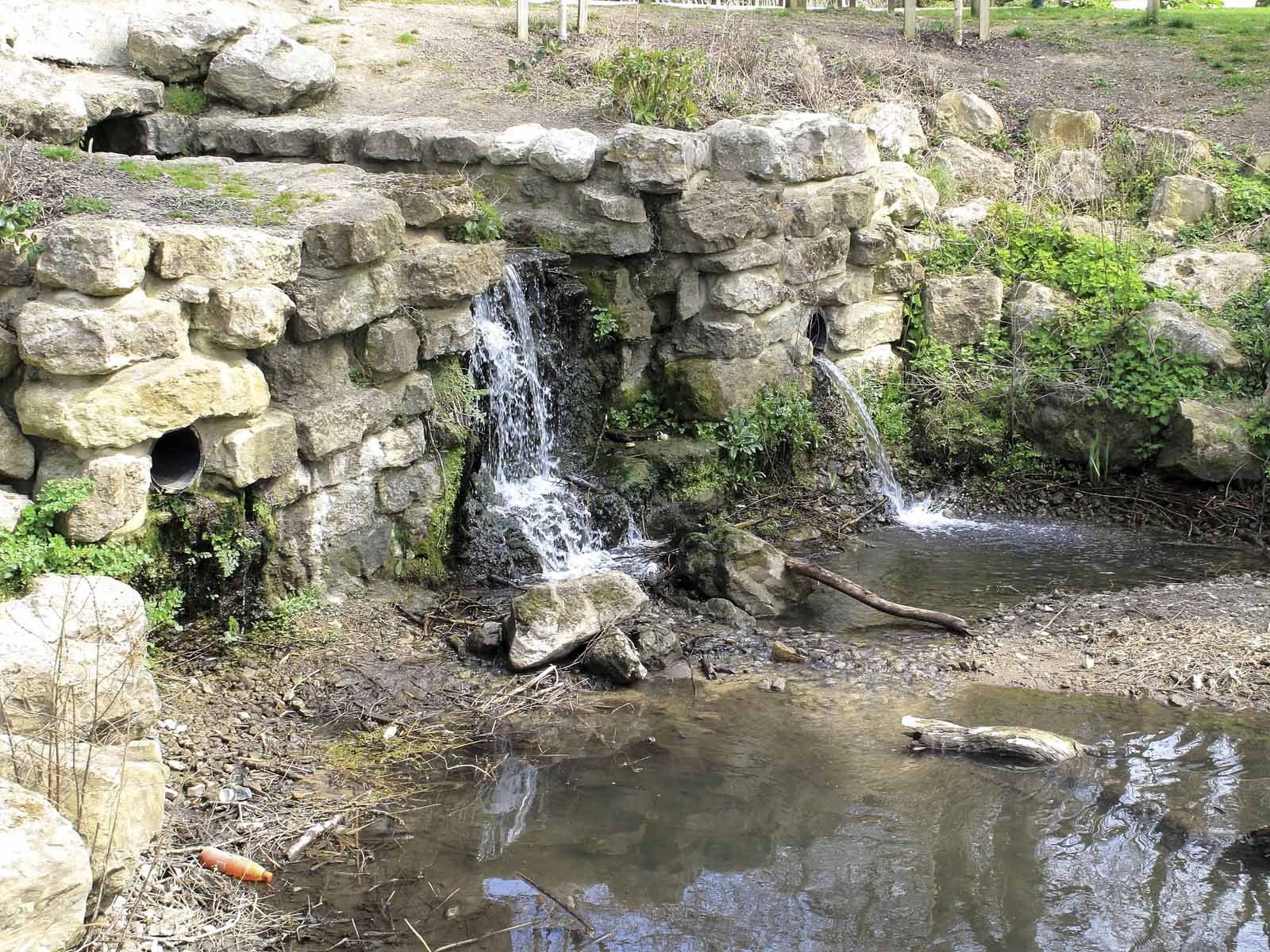 Small waterfall