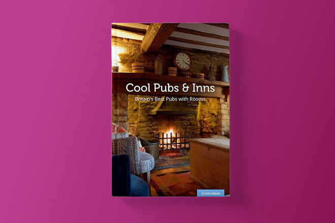 Cool pubs book on purple background