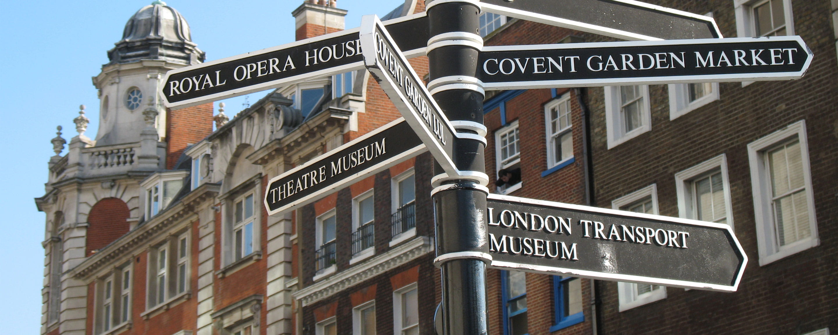 Covent Garden street sign