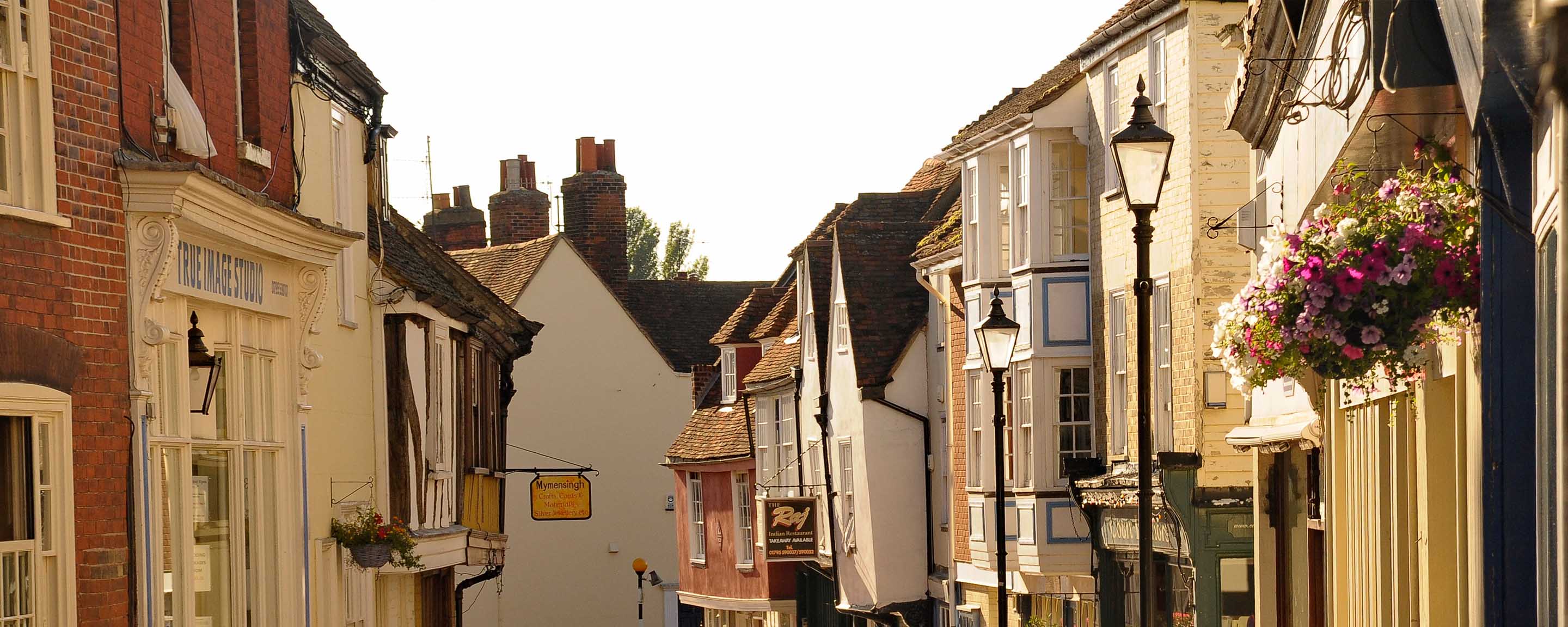 Row of houses in Faversham