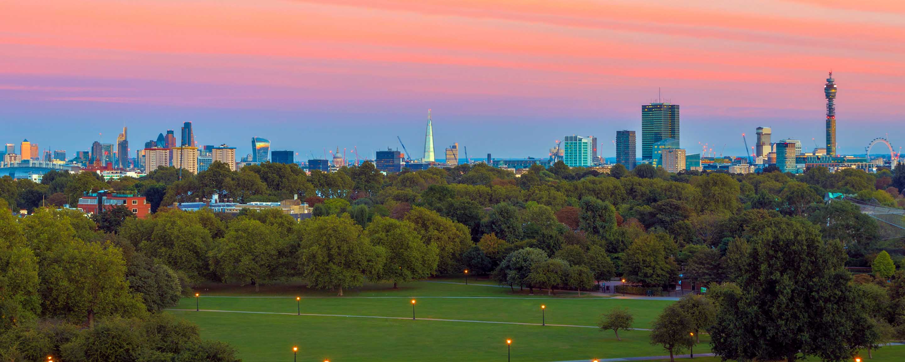 View of London