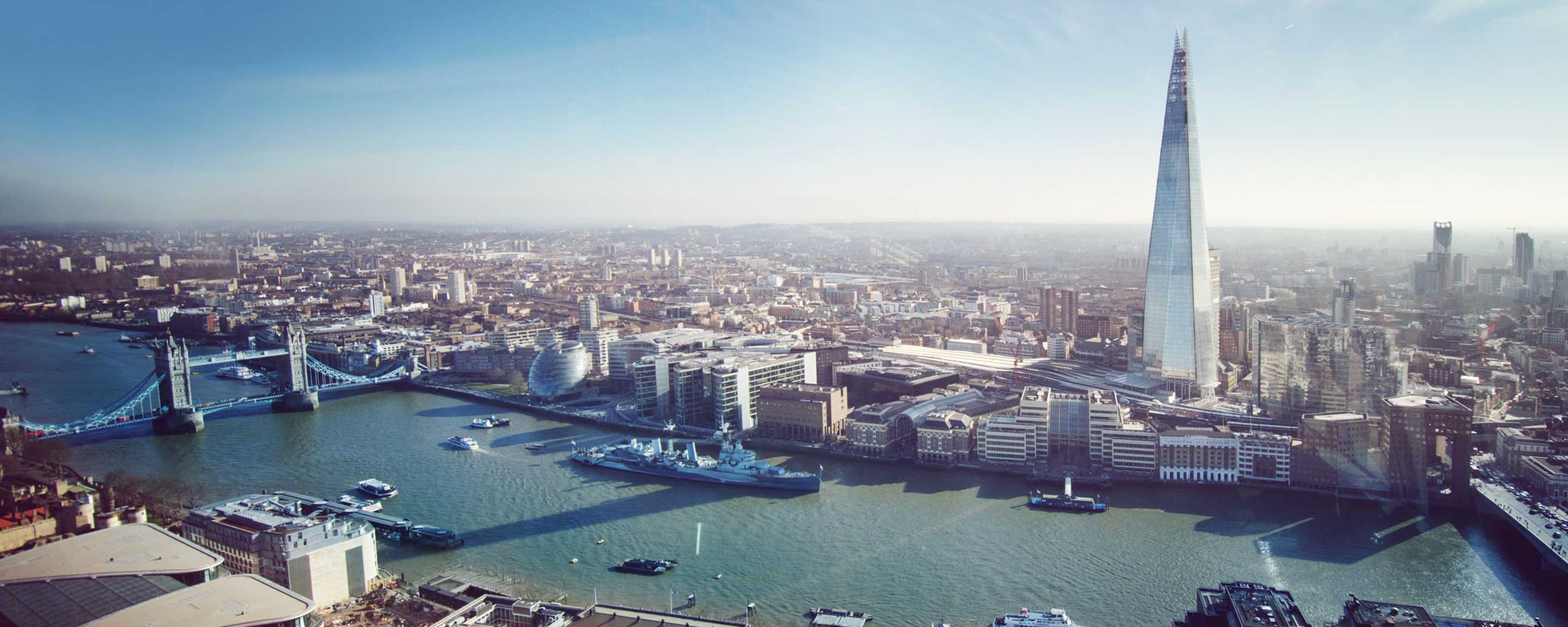 London Bridge view from above