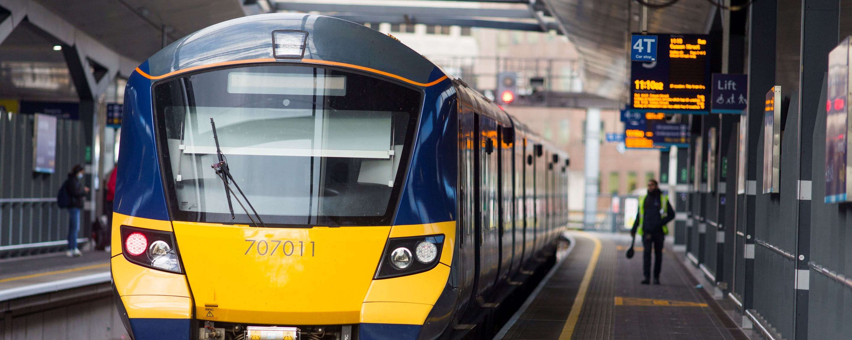 Southeastern train at station