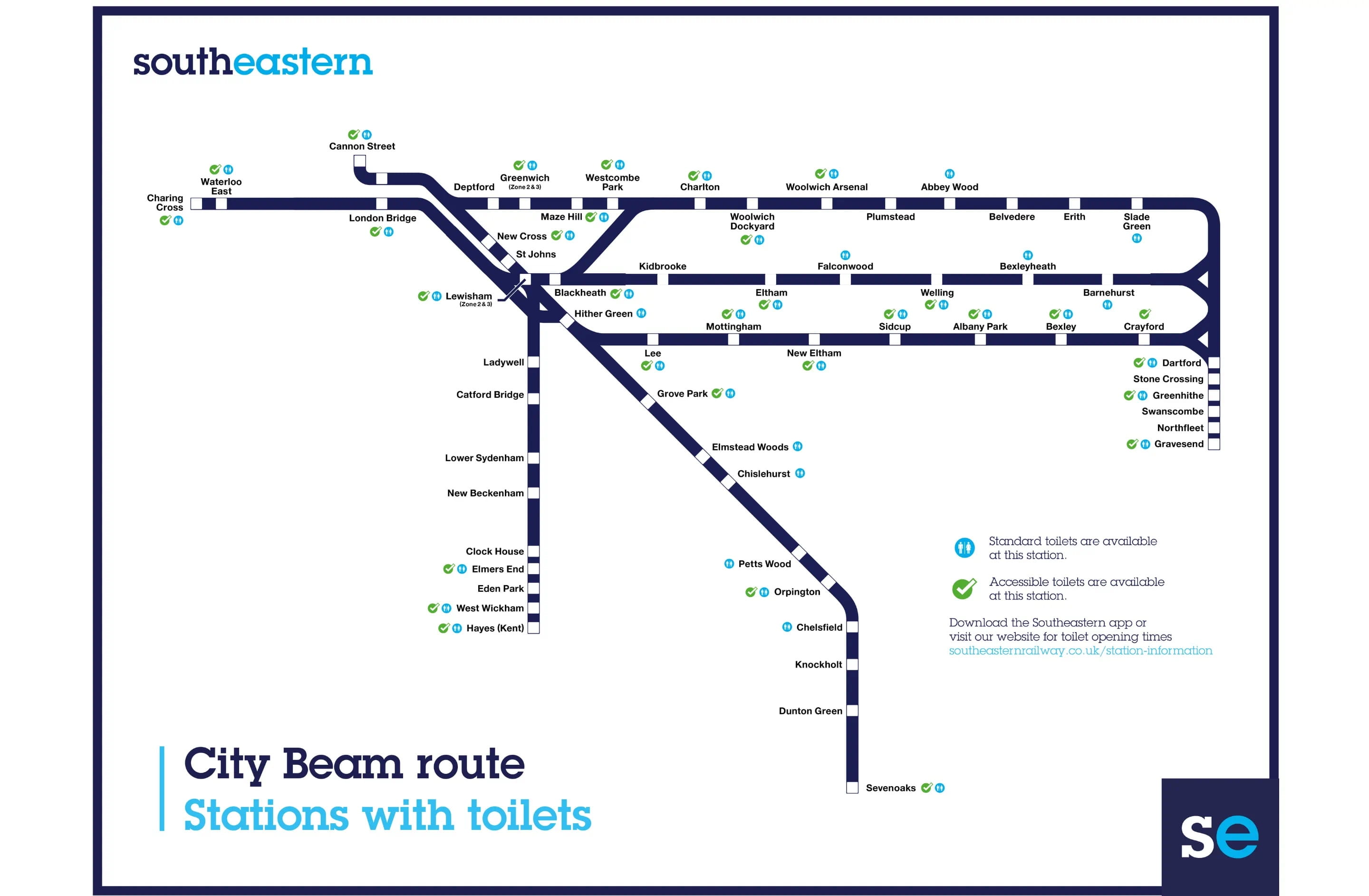 City Beam Toilet Map