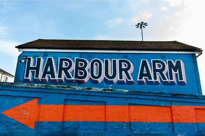 Harbour Arm in Folkestone