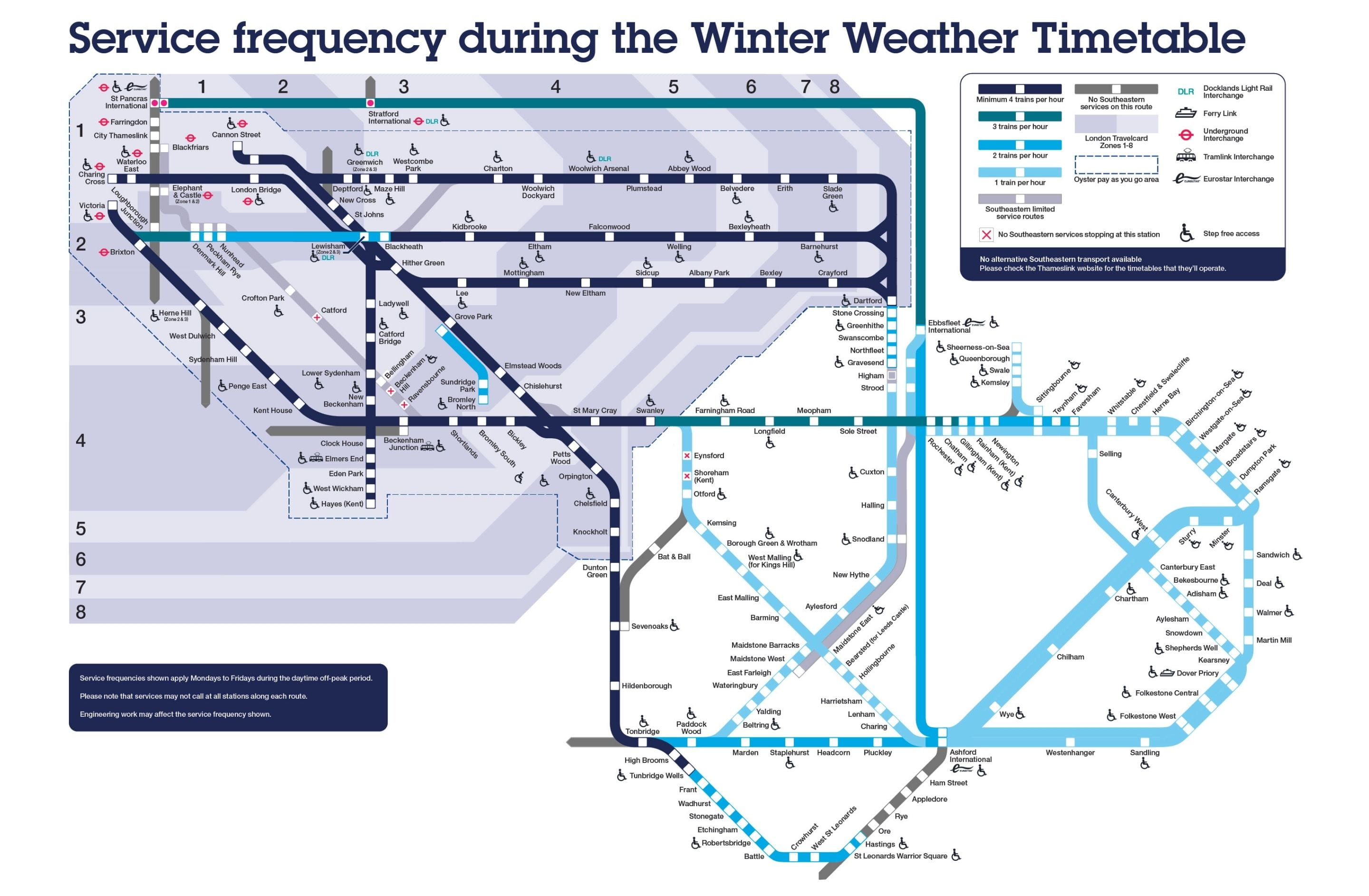 winter weather frequency map